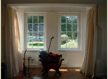 Window area before panelling and addition of window seat with concealed radiator
